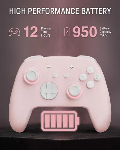 Adapter FUNLAB Firefly Pro Controller - Cat Paw do Nintendo Switch / Switch 2 Bezprzewodowy