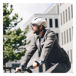 Kask rowerowy HJC Calido mt white/silver