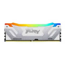 Pamięć RAM Kingston FURY Renegade RGB DDR5 24GB 8400 CL40 Biało-srebrny