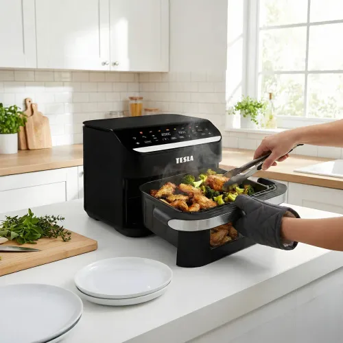 Air fryer Tesla AirCook DualHeat QD575 XXL 2900W 10l