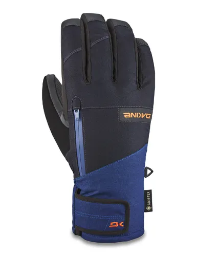 Мужские лыжные перчатки Dakine TITAN GORE-TEX SHORT GLOVE Deep BLUE-размер-M