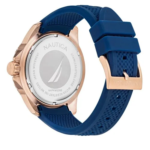 Nautica NAPKMS306 Rose Gold / Blue Saatler