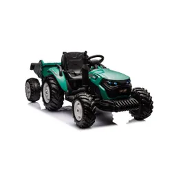Traktor Na Akumulator Dla Dziecka Hc-306 24V 2X95W Przyczepa Eva LED Pilot