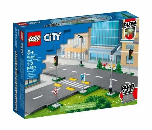 LEGO City 60304 дорожные плиты