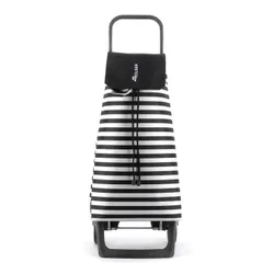 Wózek na zakupy 2-kołowy Rolser Jet Marina Joy - white / black