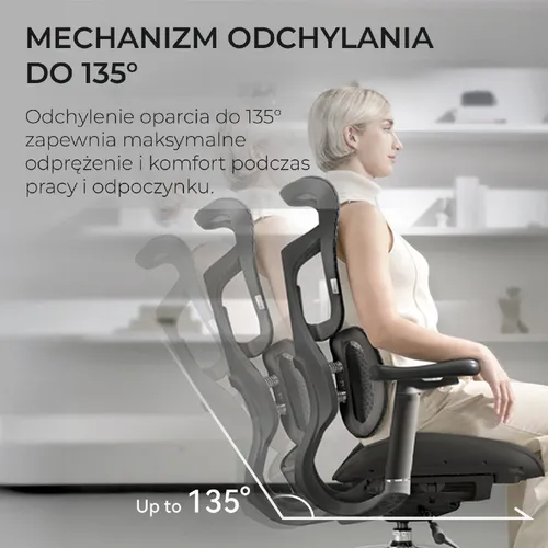 Fotel SIHOO Doro S100 Czarny