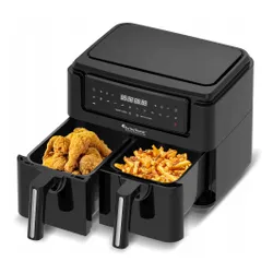 Air Fryer Frytkownica beztłuszczowa TURBOTRONIC TT-AF118 7.6l z podwójnym koszem
