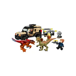 LEGO Jurassic World 76951 piroraptor ve dilophosaurus'un nakliyesi