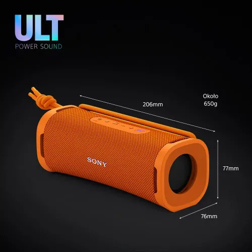 Głośnik Bluetooth Sony ULT Field 1 SRS-ULT10D Pomarańczowy