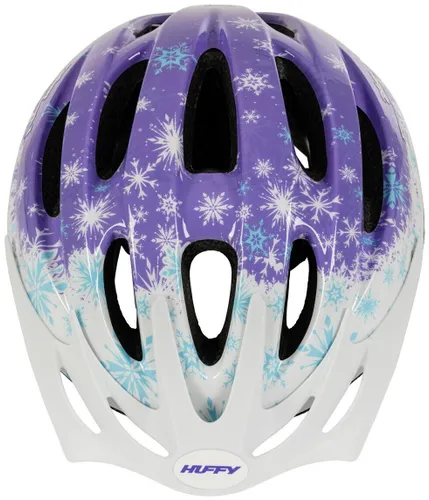 Kask rowerowy HUFFY Kraina Lodu Fioletowy dla Dzieci (rozmiar S/M)
