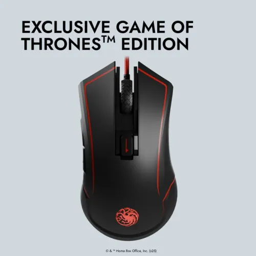 Myszka gamingowa Lexip Game of Thrones - Targaryen Wireless Mouse