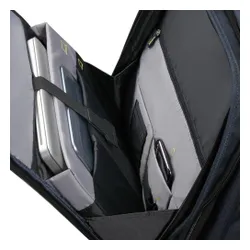 Antykradzieżowy plecak podróżny Samsonite Securipak 15,6" poszerzany - eclipse blue