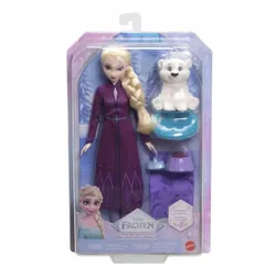 Lalka DISNEY FROZEN Kraina Lodu Elsa i Niedźwiadek JFG16