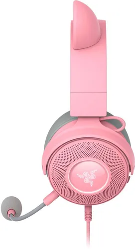 Проводные наушники с микрофоном Razer Kraken Kitty Edition V2 Pro-кварцевый розовый