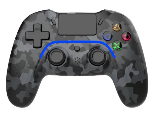 Pad Cobra QSP460CBK do PS4, PS3, PC, Android Bezprzewodowy camo czarny