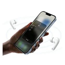 Słuchawki bezprzewodowe USAMS X-DON Dual TWS Dokanałowe Bluetooth 5.3 ENC Czarny