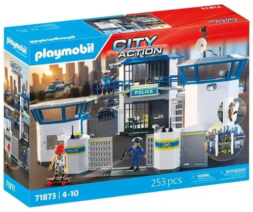 PLAYMOBIL CITY ACTION 71873 Policyjne centrum dowodzenia zestaw +4 lata