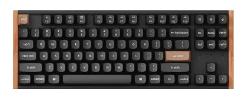 Klawiatura gamingowa Keychron K8H-F1 75% Magnetic Wood Black