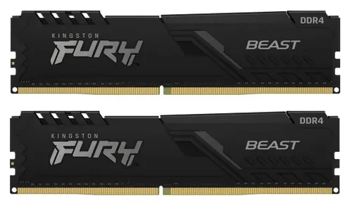 Pamięć RAM Kingston FURY Beast DDR4 64GB (2 x 32GB) 3600 CL18