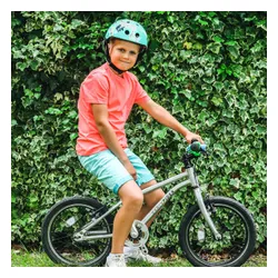 Kask rowerowy dziecięcy Hornit Llama turquoise/white