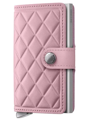 Portfel RFID Secrid Premium Miniwallet Emboss Diamond - rose