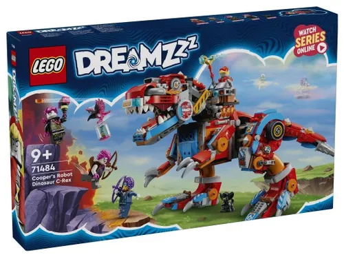 LEGO Dreamzzz 71484 Dinorobot Купера C-Rex