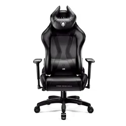 Fotel Diablo Chairs X-Horn 2.0 King Size Gamingowy do 180kg Skóra ECO Czarny