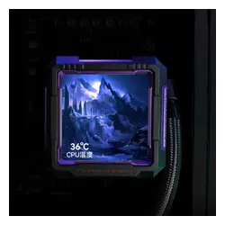 Chłodzenie wodne THERMALRIGHT Frozen Warframe Pro 360 ARGB Czarny