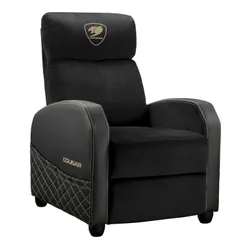 Sofa gamingowa COUGAR Elite Czarno-złoty