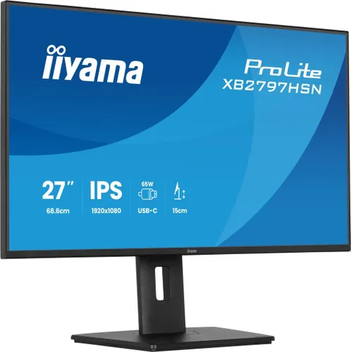 iiyama ProLite XB2797HSN-B1 - 100Hz | Full HD | IPS | 27'' | 1ms