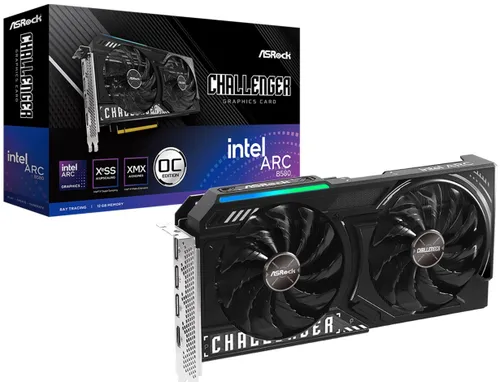 Karta graficzna ASROCK Intel Arc B580 Challenger OC 12GB
