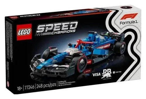 LEGO Speed Champions 77246 Bolid F1 Visa Cash App RB VCARB 01