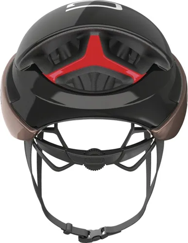 Kask rowerowy ABUS Gamechanger Metallic Brązowo-czarny Szosowy (rozmiar S)