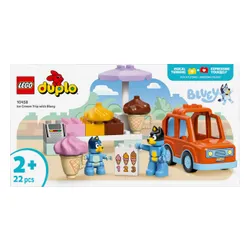 LEGO Klocki DUPLO Bluey 10458 Wyprawa po lody z Bluey