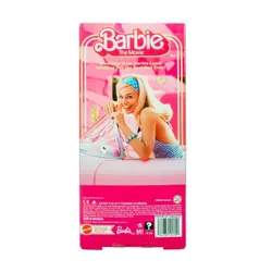 Mattel Lalka filmowa Barbie Margot Robbie jako Barbie w różowej sukience