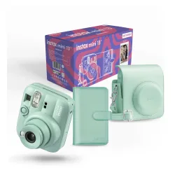 Aparat Fujifilm Instax MINI 13 + Etui + Album Zielony