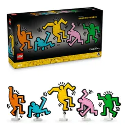 LEGO 31216 Art Keith Haring — tańczące postacie
