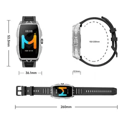 Smartwatch IMIKI Master Band Srebrny