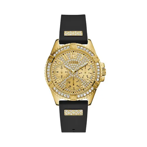 Guess Lady Frontier Saati W1160L1 SİYAH / ALTIN