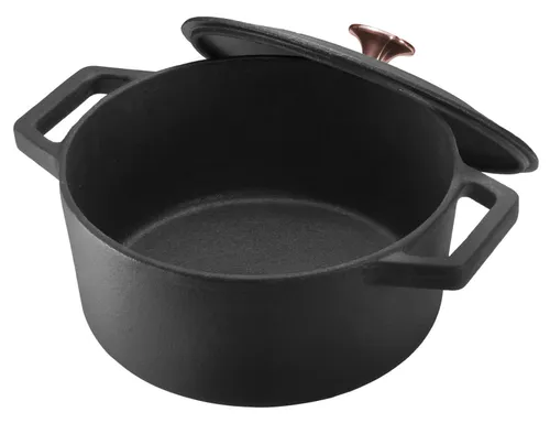 Garnek żeliwny BERLINGER HAUS Strong Mold Różowe złoto 24 cm
