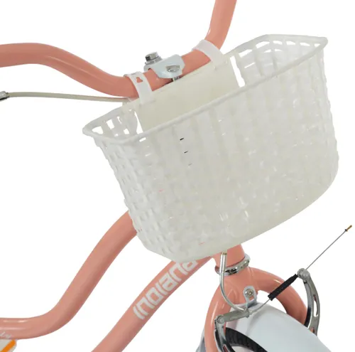 Rower dziecięcy INDIANA Pretty 20 cali dziewczynki Brzoskwiniowy