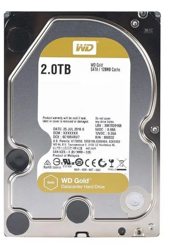 Dysk WD WD2005FBYZ Gold 2TB 3,5"