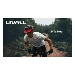 Kask rowerowy LIVALL MT1 Neo Czerwony MTB z lampką (rozmiar M)