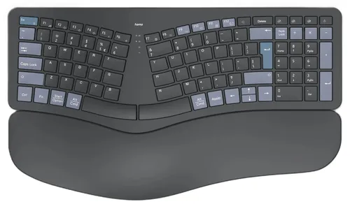 Klawiatura HAMA WK-900 Ergo Czarny