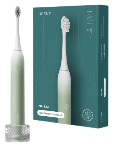 Szczoteczka soniczna BE LUCENT Prism Oliwkowy
