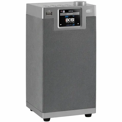 Radioodbiornik Imperial DABMAN i610 Radio FM, DAB+ Internetowe Wi-Fi Bluetooth Szary