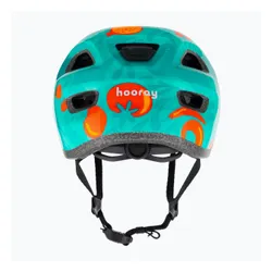 Kask rowerowy dziecięcy MET Hooray green fruit glossy