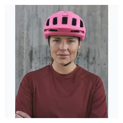 Kask rowerowy POC Axion actinium pink matt