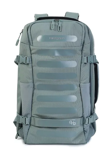 Рюкзак hedgren Trip L Exp Backpack-grey / green