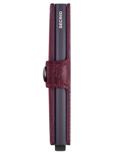 Portfel kieszonkowy RFID Secrid Miniwallet Original - cranberry